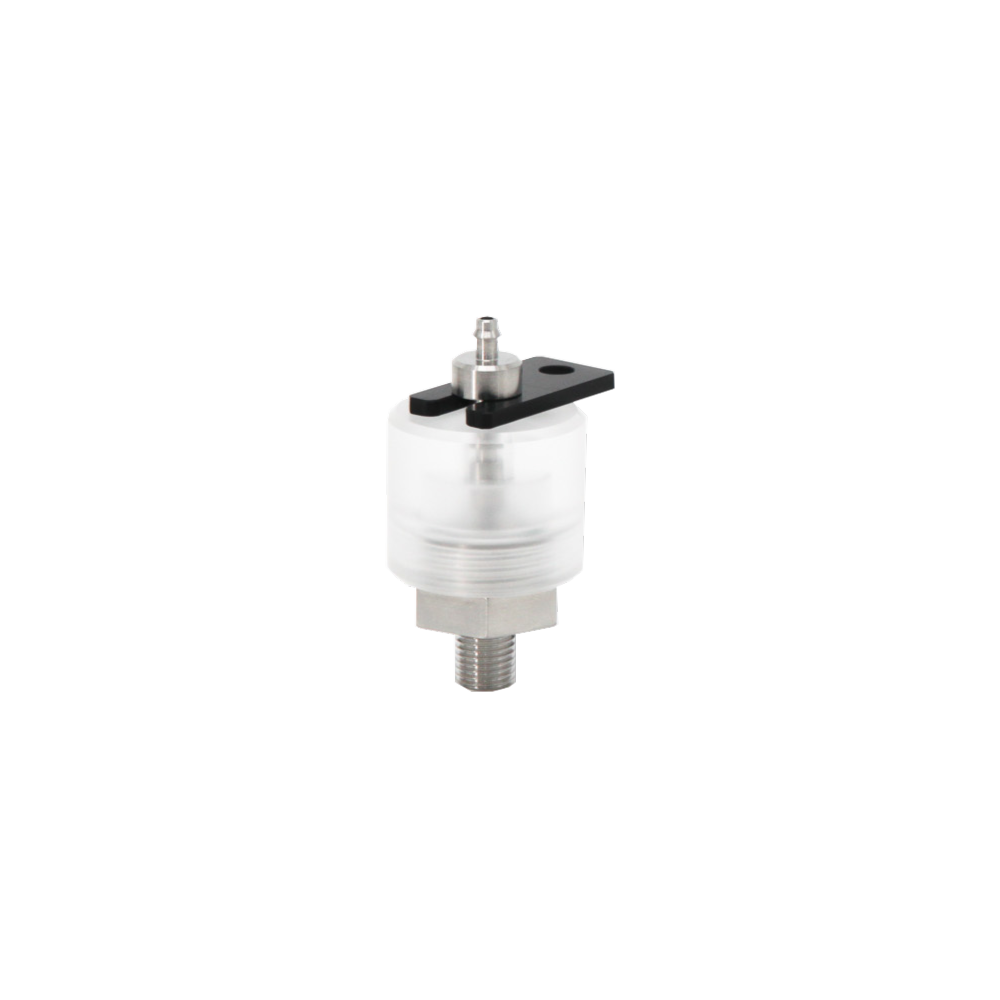 Acrylic vacuum kit for underwater pressure housings, used to test seal integrity and pull vacuum before deep-sea deployment in marine and ROV systems